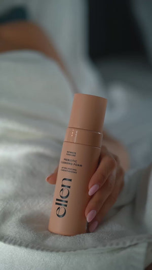 Измиваща интимна пяна с пребиотици и млечна киселина ELLEN® - (150ml)
