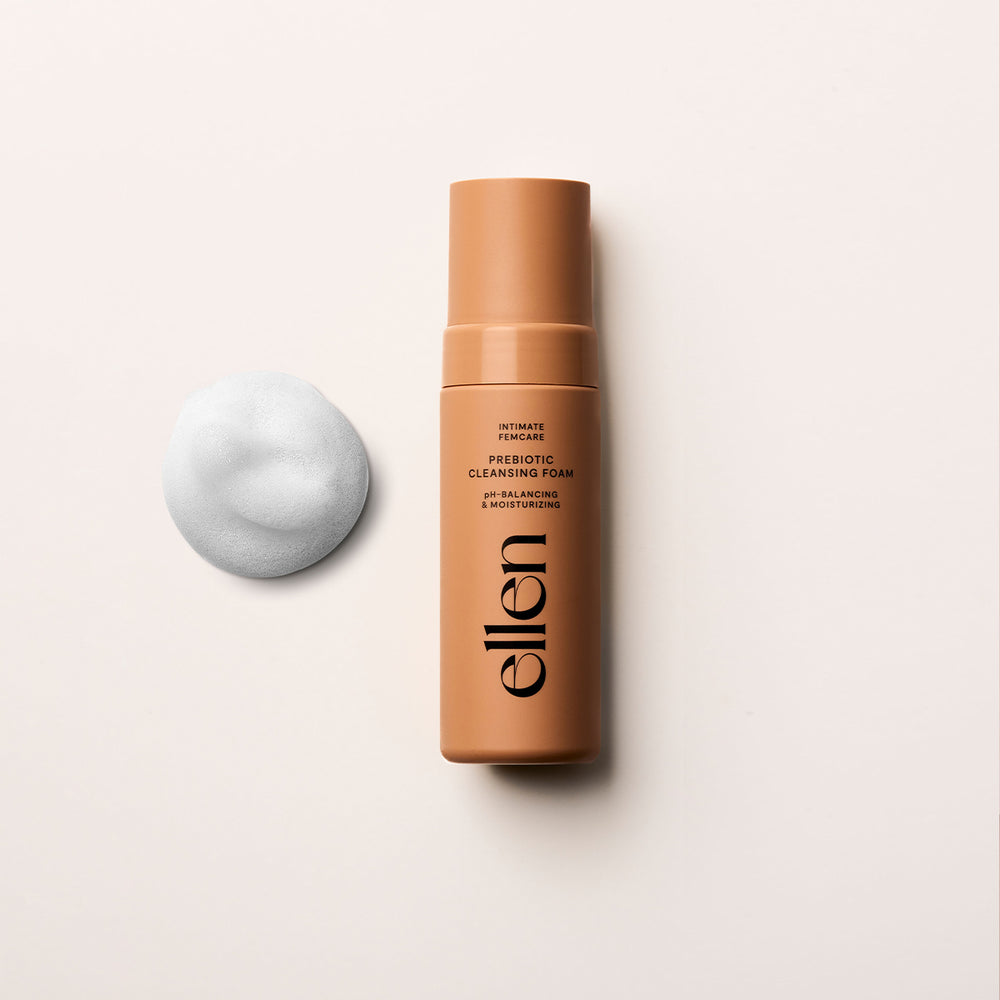 Измиваща интимна пяна с пребиотици и млечна киселина ELLEN® - (150ml)